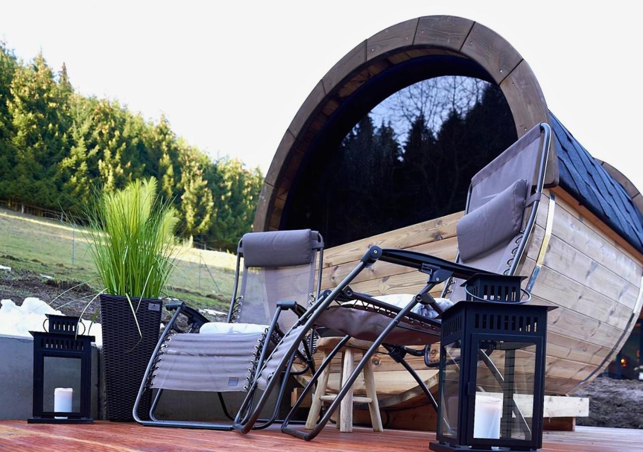 オルスベルク Tiny House Klitzeklein Am Waldrand Von Elpeヴィラ エクステリア 写真